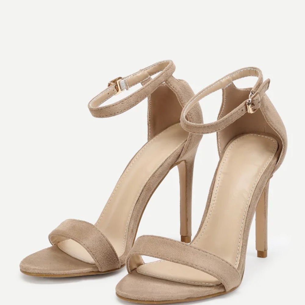 Nude high heels